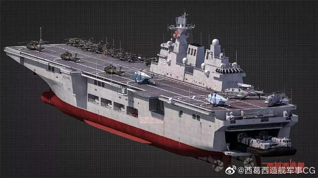 中國海軍新篇章，075型兩棲攻擊艦三號艦的崛起，中國海軍新篇章，075型兩棲攻擊艦三號艦的崛起與力量展示