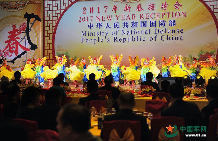國防部新春招待，共融軍民情誼，共謀國防未來，國防部新春招待會(huì)，軍民共融，國防未來共謀發(fā)展