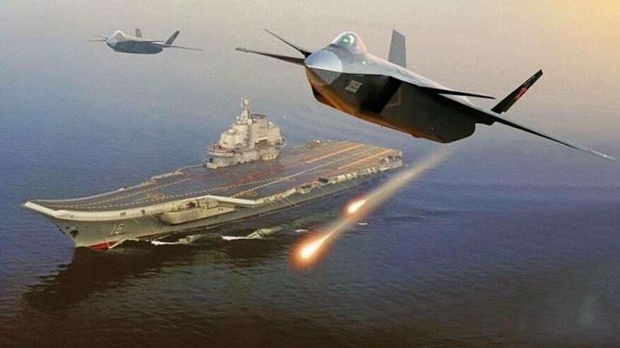 F-22戰(zhàn)斗機(jī)攜帶導(dǎo)彈的能力，數(shù)量與質(zhì)量的博弈，F(xiàn)-22戰(zhàn)斗機(jī)導(dǎo)彈攜帶能力，數(shù)量與質(zhì)量的較量