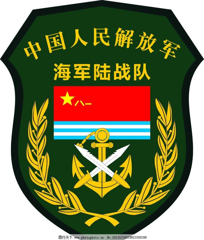 中國(guó)人民解放軍海軍臂章，榮耀與責(zé)任的象征，中國(guó)人民解放軍海軍臂章，榮耀與責(zé)任的獨(dú)特標(biāo)志